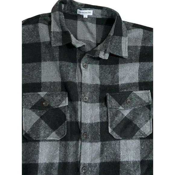 Cromoncent Men's Flannel Shirt Sz M‎ - Picture 2 of 4